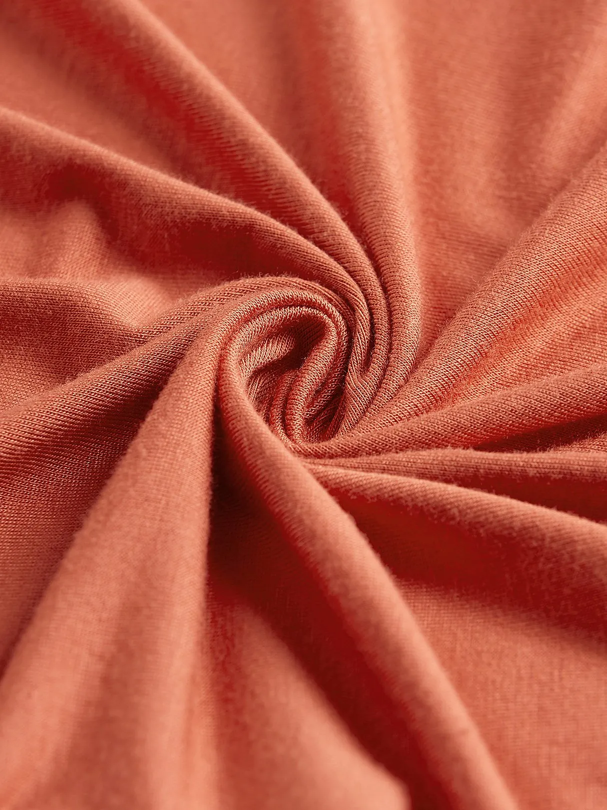 Wholesale Orange V-Neck Sleeveless Plain Crossed Front Backless Criss-Cross Slit Hem Dresses
